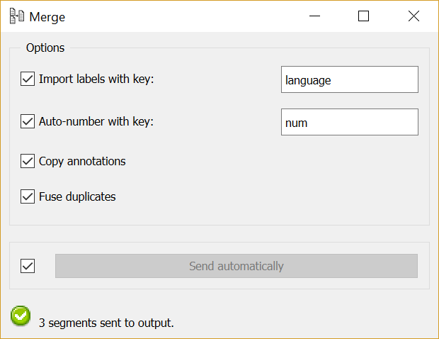 Importing labels as annotation values with Merge